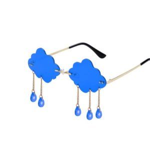 Retro Cloud Sunglasses Dangling Details